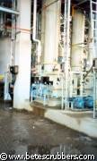 Waterstofsulfide (H2S) scrubbers in productie eenheid in Oostende